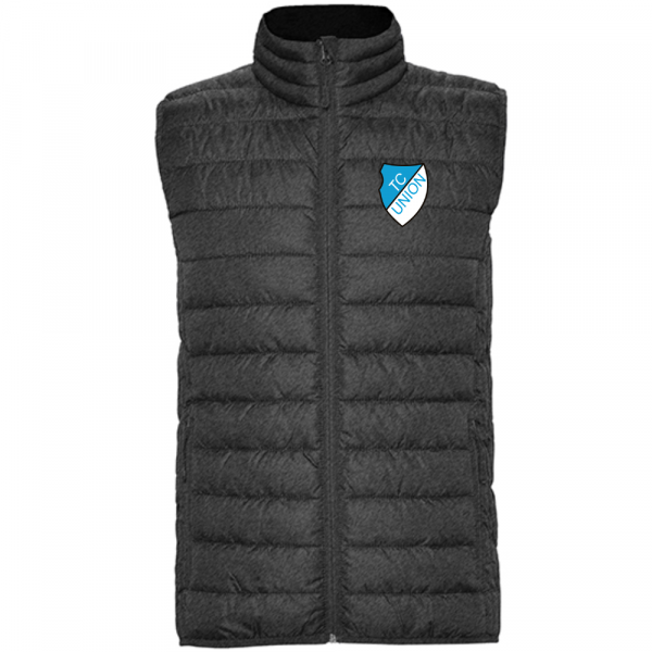 TC Union Weste Schwarz-Melange