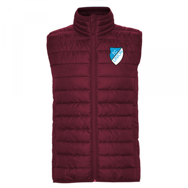 TC Union Weste Weinrot