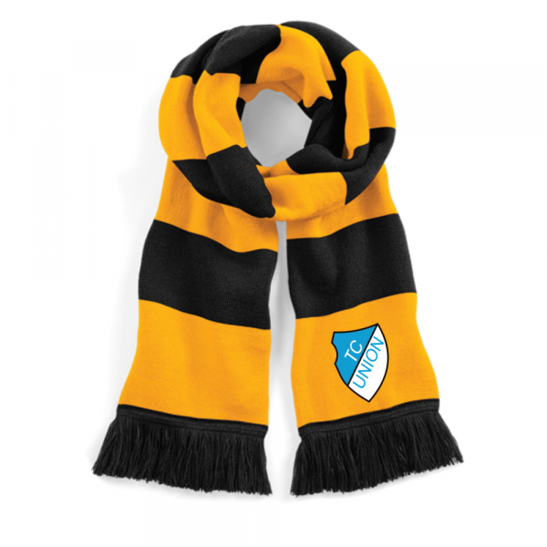 TC Union Schal schwarz/gold