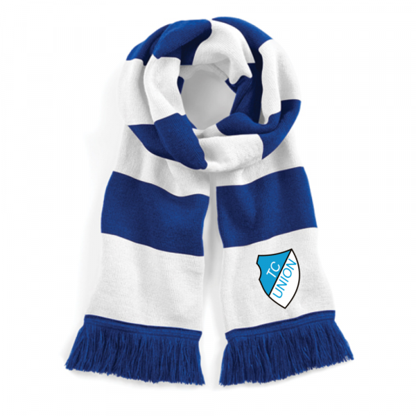 TC Union Schal royal blau/weiß